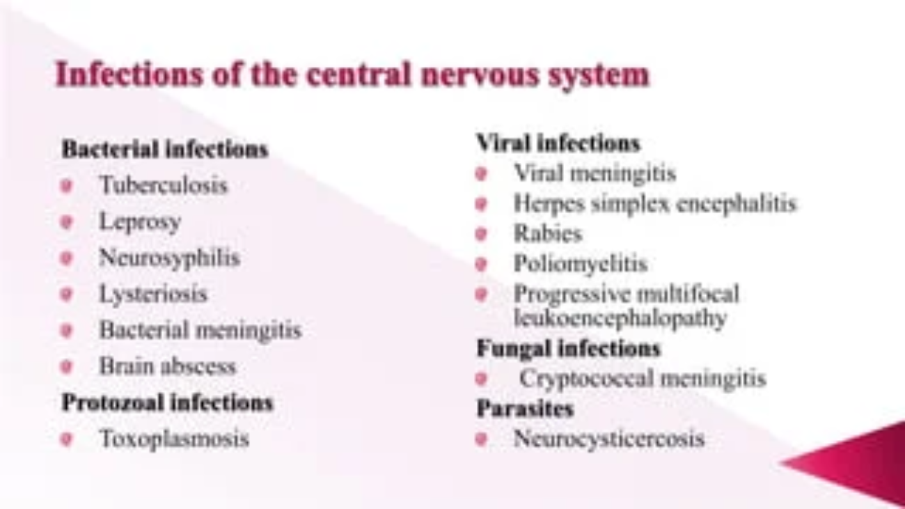 Infections of the Central Nervous System (CNS)