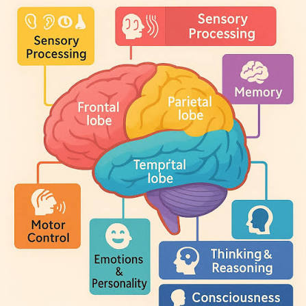 Categories: Thinking, reasoning, consciousness, sleep, sensation, perception