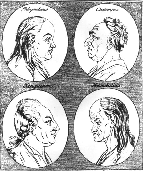 Personality Traits (Hippocrates, Sheldon, Eysenk)