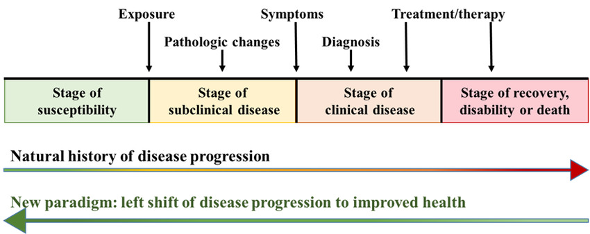 Timeline of the natural history of disease