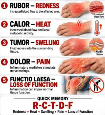 The Cardinal Signs of Inflammation