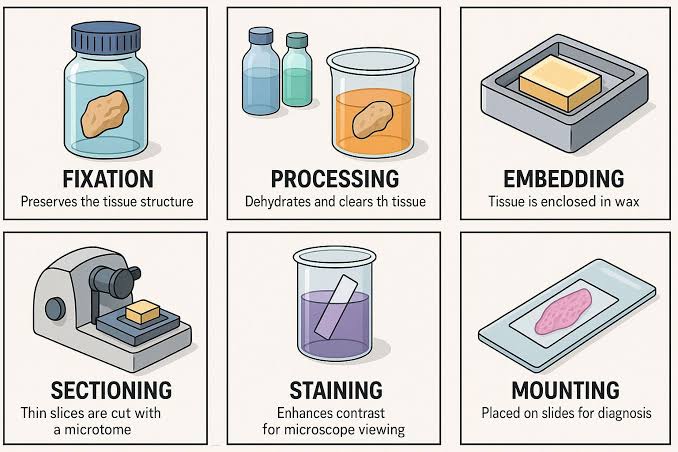Tissue Processing Laboratory Stages