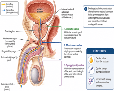 Male Urethra Anatomy Diagram